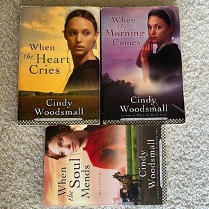 Cindy Woodsmall Sisters Of The Quilt Books One, Two & Three Complete Set